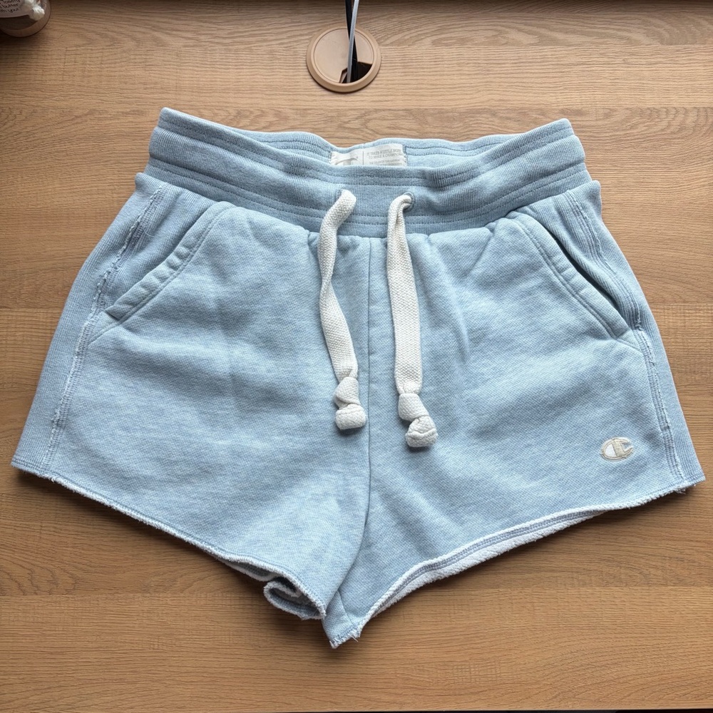 Champion Women's Sky Blue Athletic Shorts